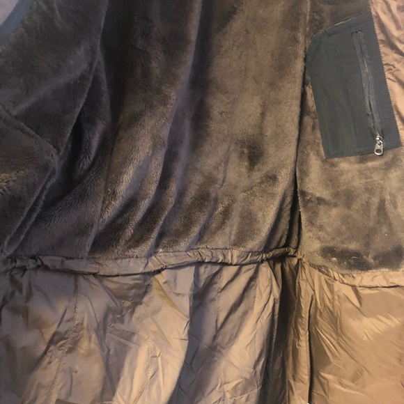 Mountain hardwear size s brown long down puffer coat - Picture 4 of 8